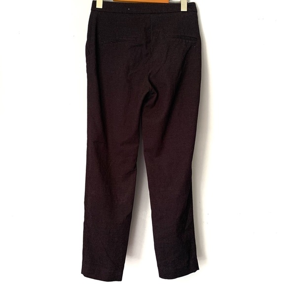 H&M Ladies Size 2 Dark Blue With Polka Dots Dress Pants - Picture 2 of 7